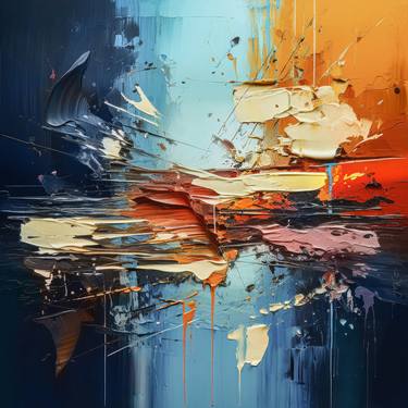 Print of Modern Abstract Digital by Youri Ivanov