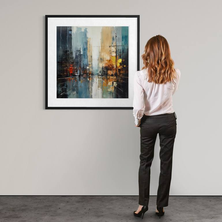 Original Contemporary Abstract Digital by Youri Ivanov