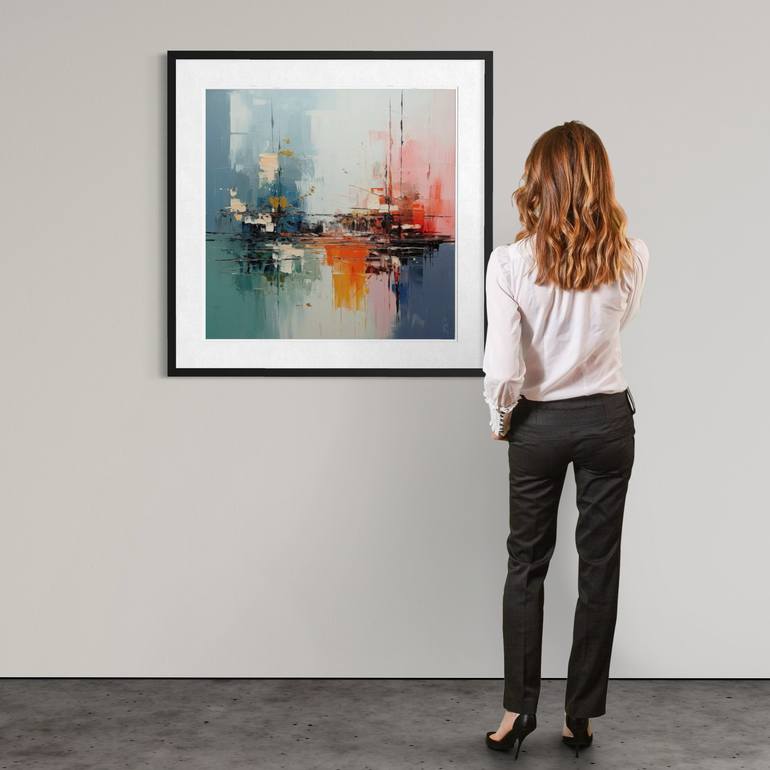 Original Contemporary Abstract Digital by Youri Ivanov