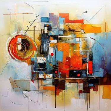 Original Modern Abstract Digital by Youri Ivanov