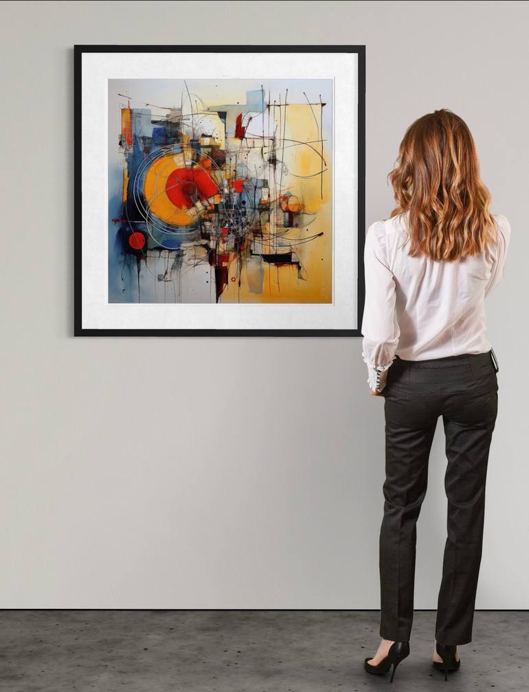 Original Contemporary Abstract Digital by Youri Ivanov