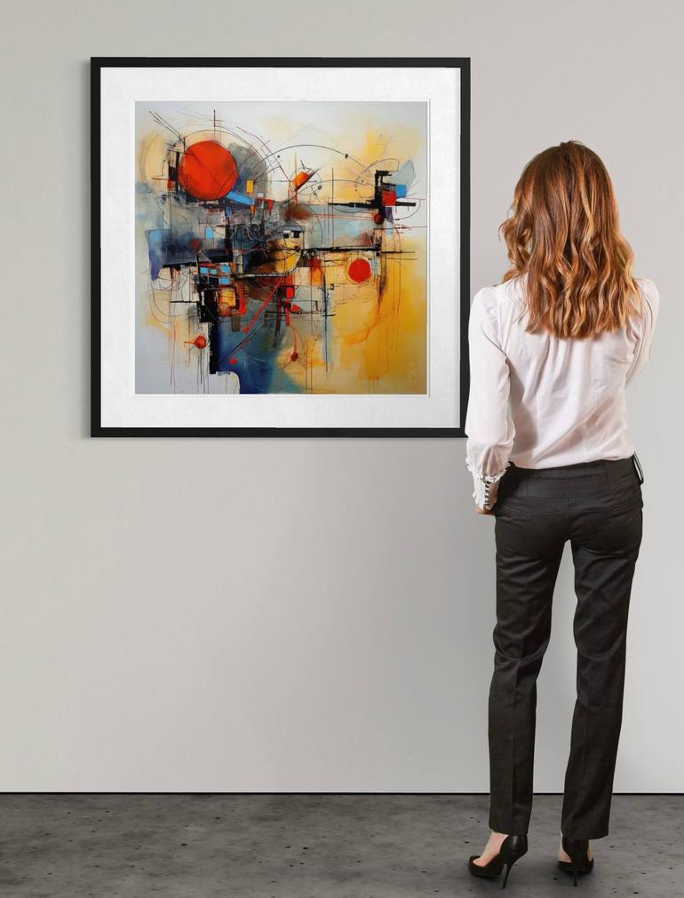 Original Contemporary Abstract Digital by Youri Ivanov
