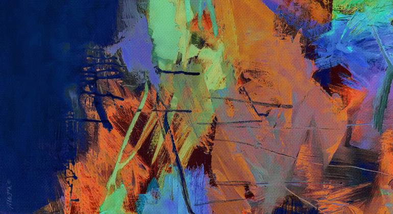 Original Abstract Digital by Youri Ivanov