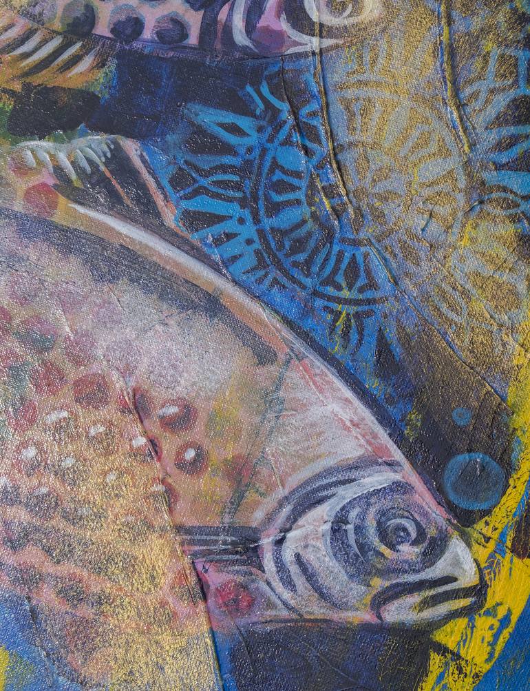 Original Fish Painting by Ariadna de Raadt 