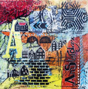 Print of Abstract Expressionism Cities Paintings by Ariadna de Raadt