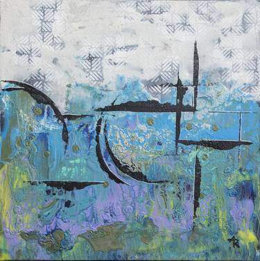 Original Abstract Expressionism Landscape Paintings by Ariadna de Raadt