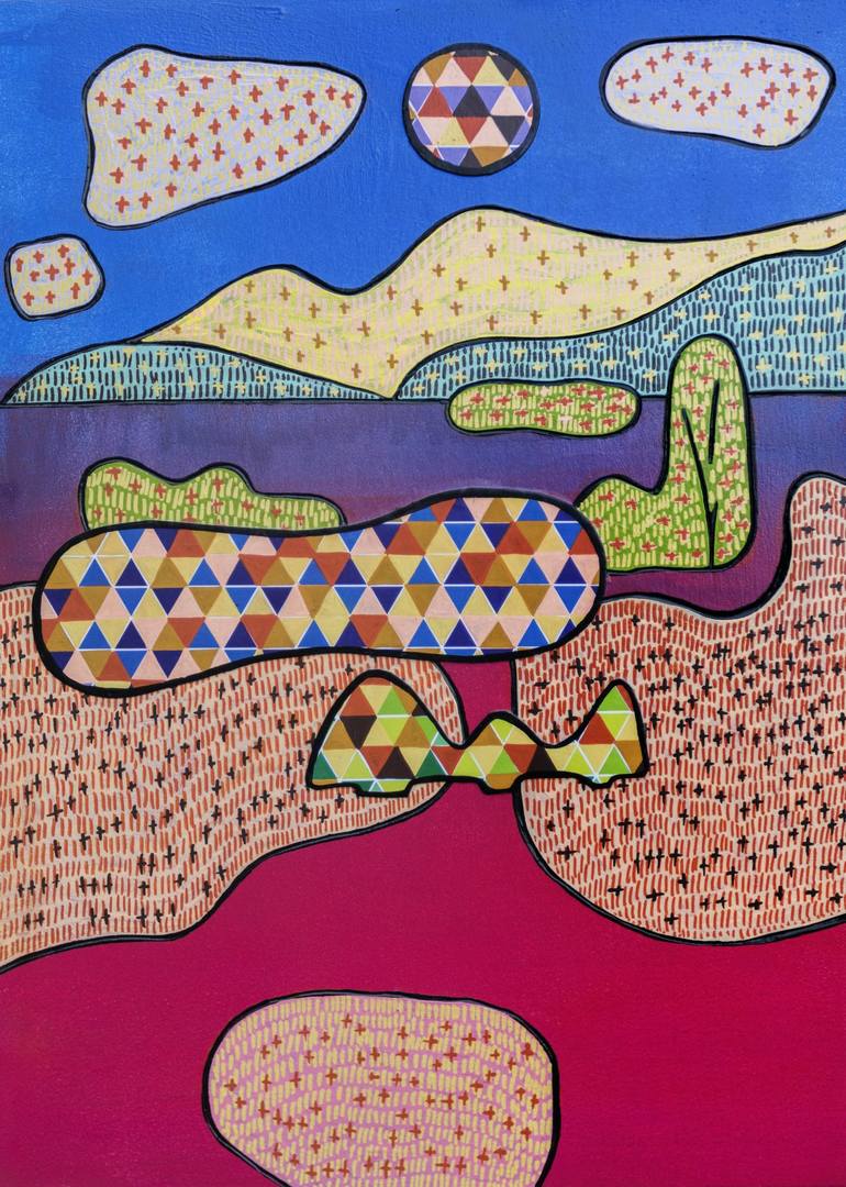 Original Abstract Expressionism Nature Paintings by Ariadna De Raadt