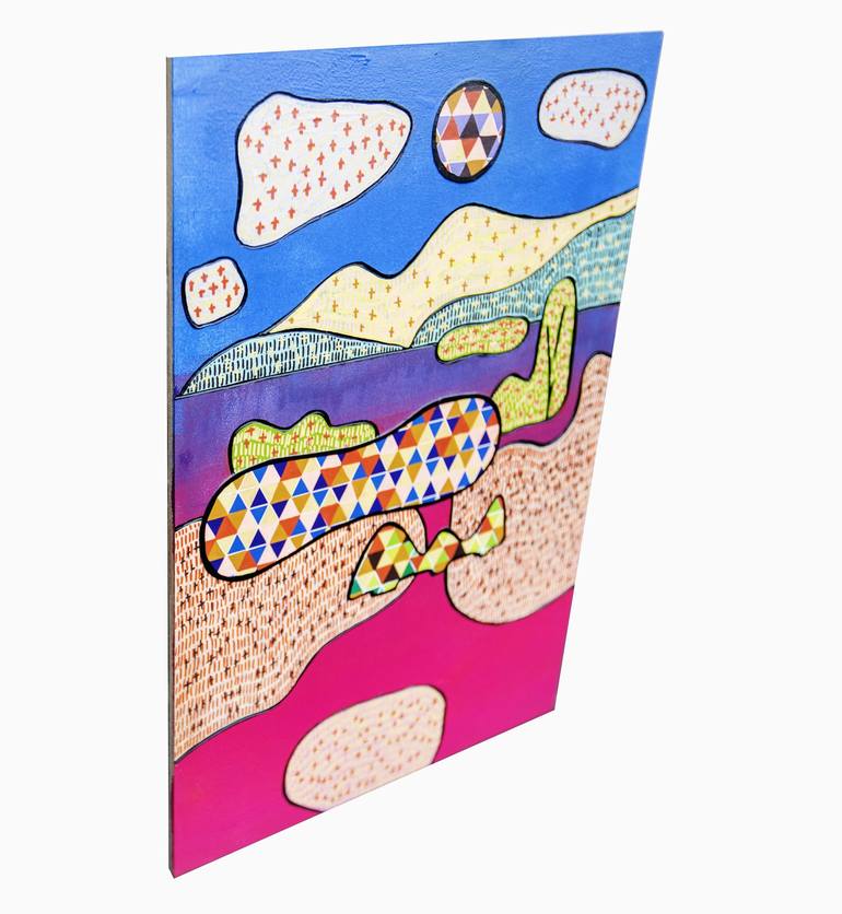 Original Abstract Expressionism Nature Painting by Ariadna De Raadt 