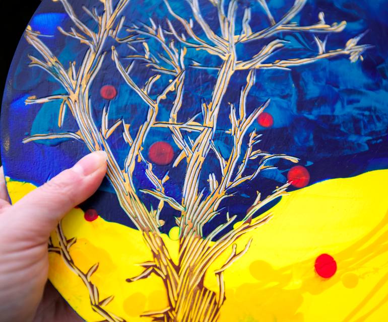 Original Abstract Expressionism Other Painting by Ariadna De Raadt 