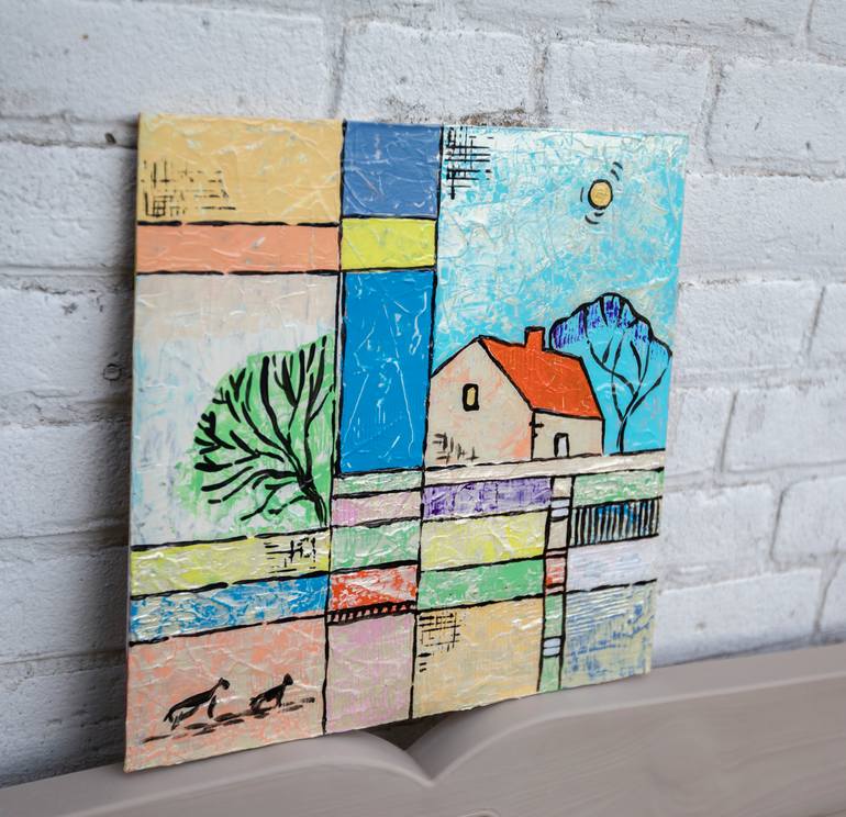 Original Contemporary Landscape Painting by Ariadna De Raadt 