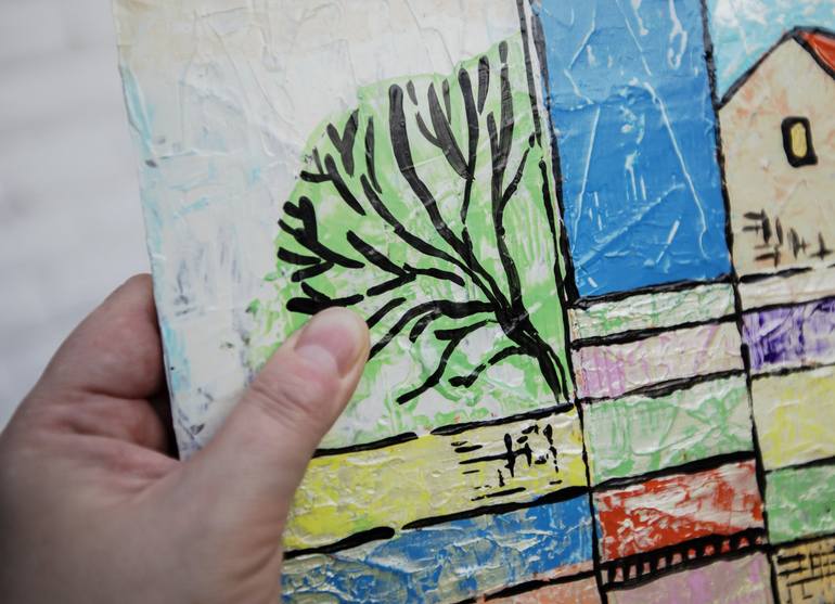 Original Contemporary Landscape Painting by Ariadna De Raadt 