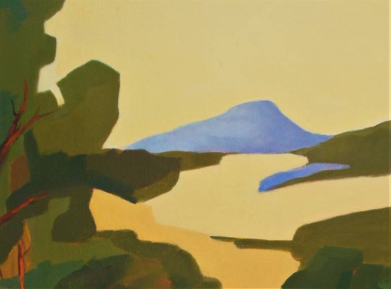 Original Figurative Landscape Painting by Le Junter Jean-Noël