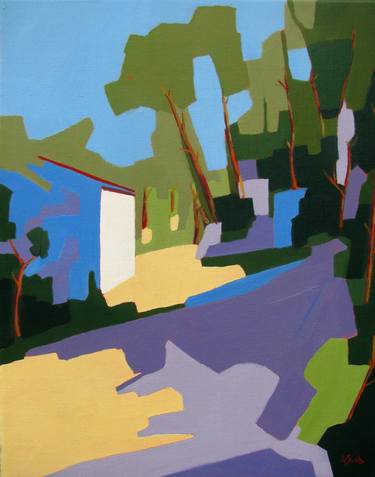 Original Modern Rural life Paintings by Le Junter Jean-Noël