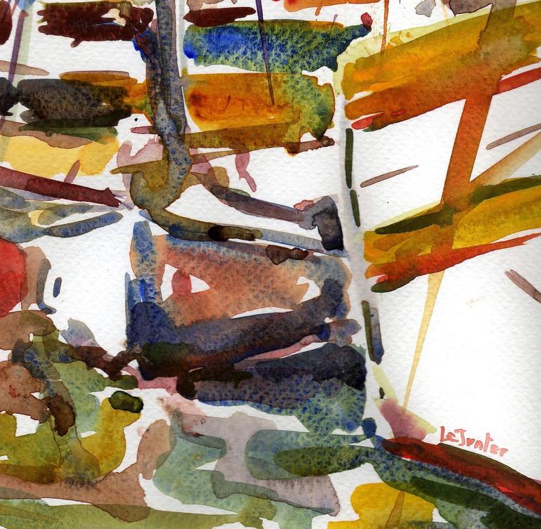 Original Figurative Boat Painting by Le Junter Jean-Noël