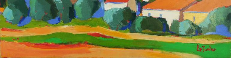 Original Figurative Landscape Painting by Le Junter Jean-Noël