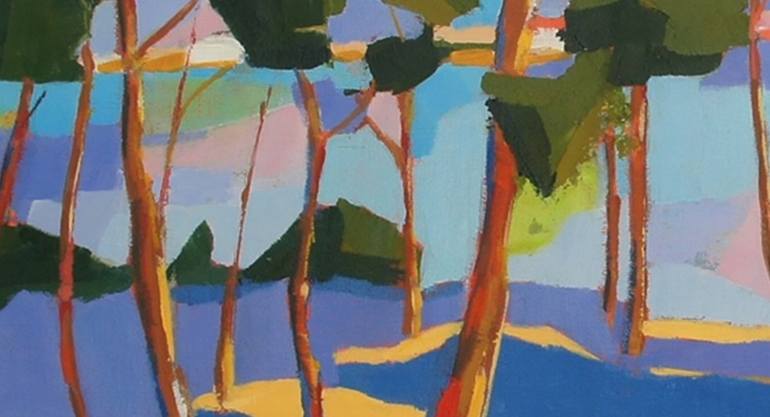 Original Figurative Landscape Painting by Le Junter Jean-Noël