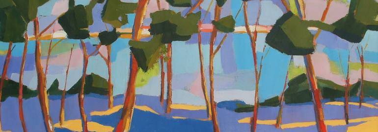 Original Figurative Landscape Painting by Le Junter Jean-Noël