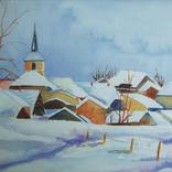 Winter in the French Alps by Le Junter Jean-Noël