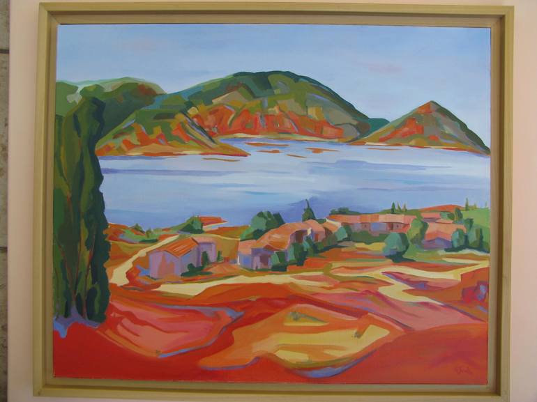 Original Figurative Landscape Painting by Le Junter Jean-Noël