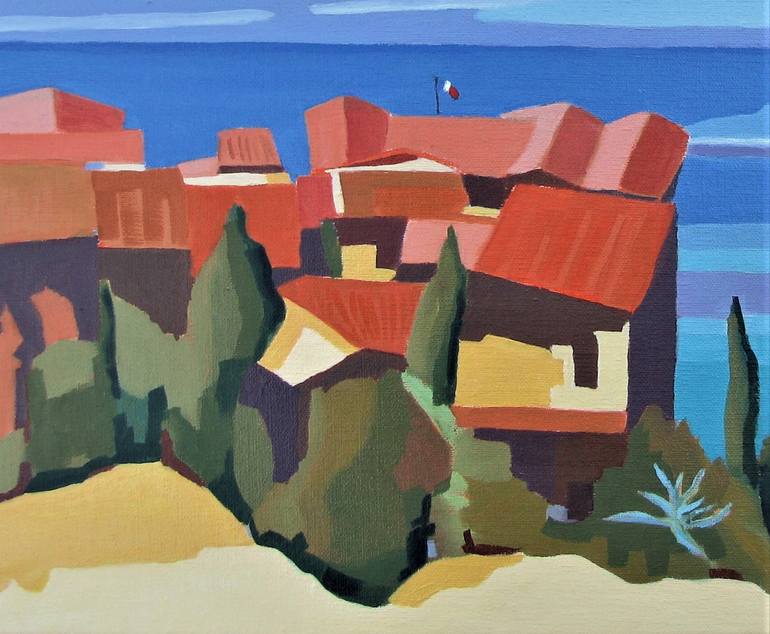 Original Figurative Seascape Painting by Le Junter Jean-Noël