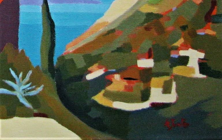 Original Figurative Seascape Painting by Le Junter Jean-Noël