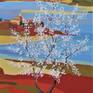 detail: almond tree