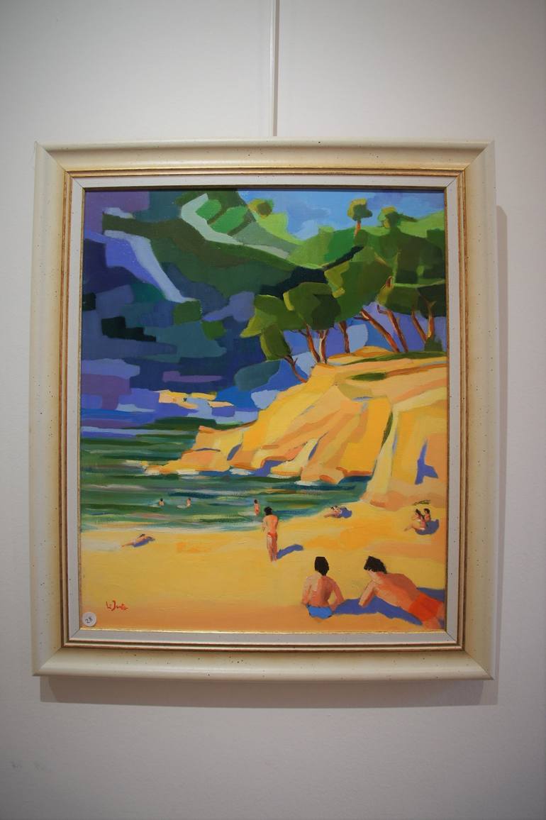 Original Figurative Seascape Painting by Le Junter Jean-Noël