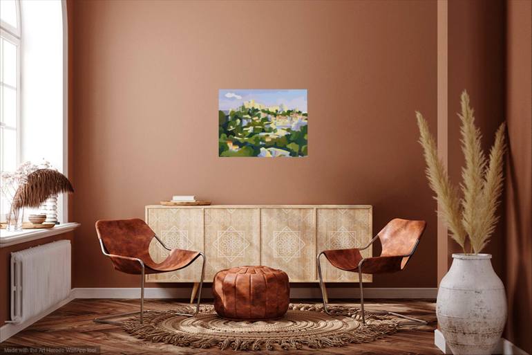 Original Impressionism Landscape Painting by Le Junter Jean-Noël
