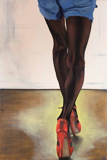 Print of Figurative Fashion Paintings by Anne Risum