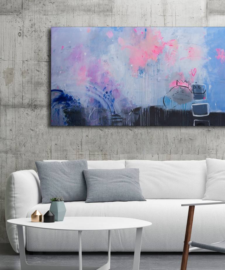 Original Abstract Painting by Julie Ahmad