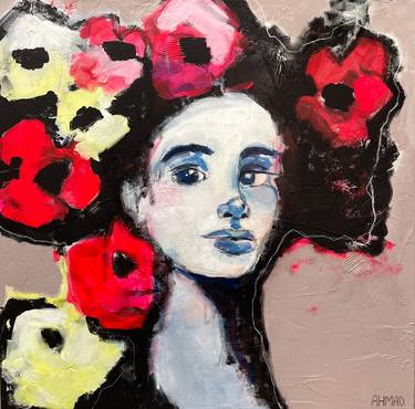 Original Portrait Paintings by Julie Ahmad