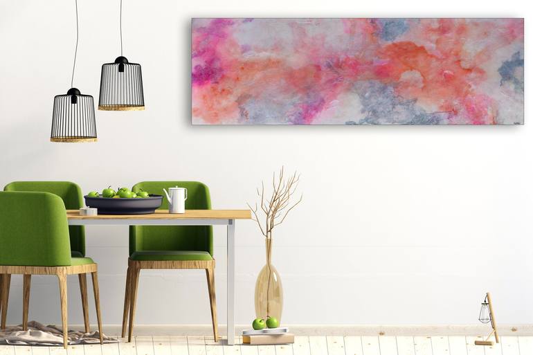 Original Abstract Expressionism Abstract Painting by Julie Ahmad