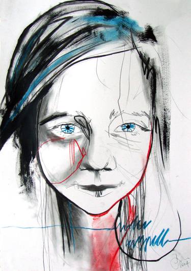 Print of Figurative Portrait Drawings by Lina Migic