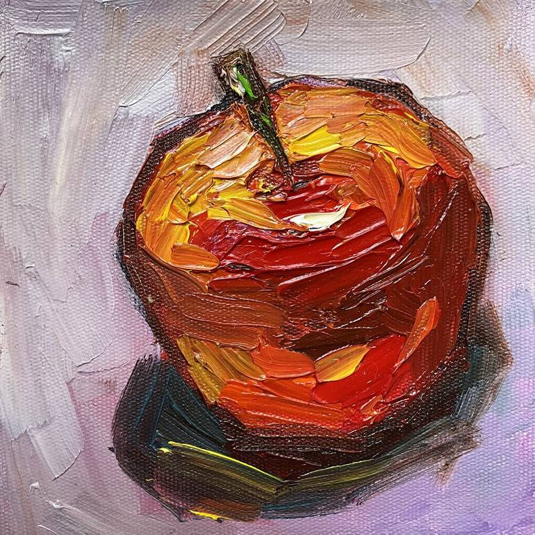 Original Abstract Expressionism Still Life Paintings by Demet Orbay
