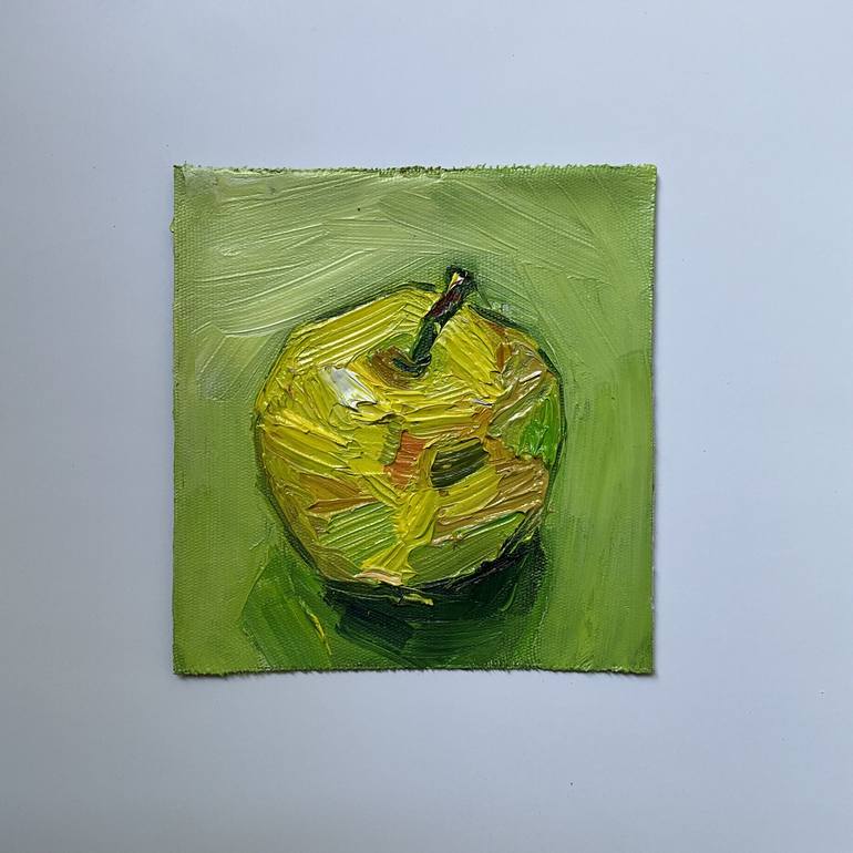 Original Abstract Expressionism Still Life Painting by Demet Orbay