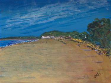 Print of Fine Art Beach Paintings by Richard Larsen