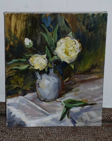 Original Impressionism Still Life Paintings by Inna Komarova