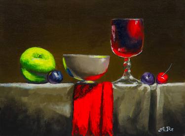 Print of Modern Still Life Paintings by Anatoli Razenberg