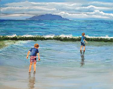 Print of Figurative Seascape Paintings by Eli Gross