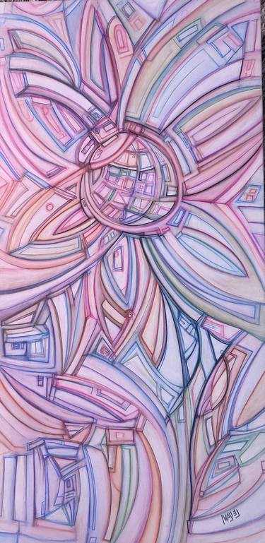Print of Abstract Drawings by Leilani Leilani