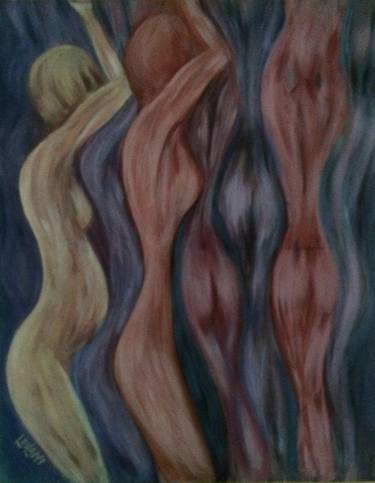 Print of Abstract Nude Paintings by Leilani Leilani