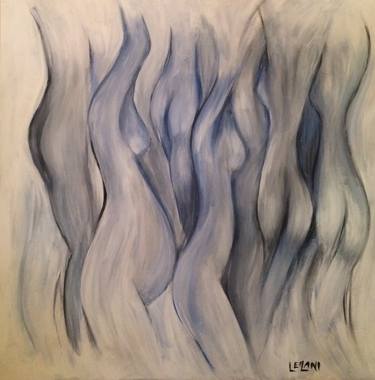 Print of Abstract Nude Paintings by Leilani Leilani