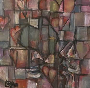 Print of Cubism Abstract Paintings by Leilani Leilani