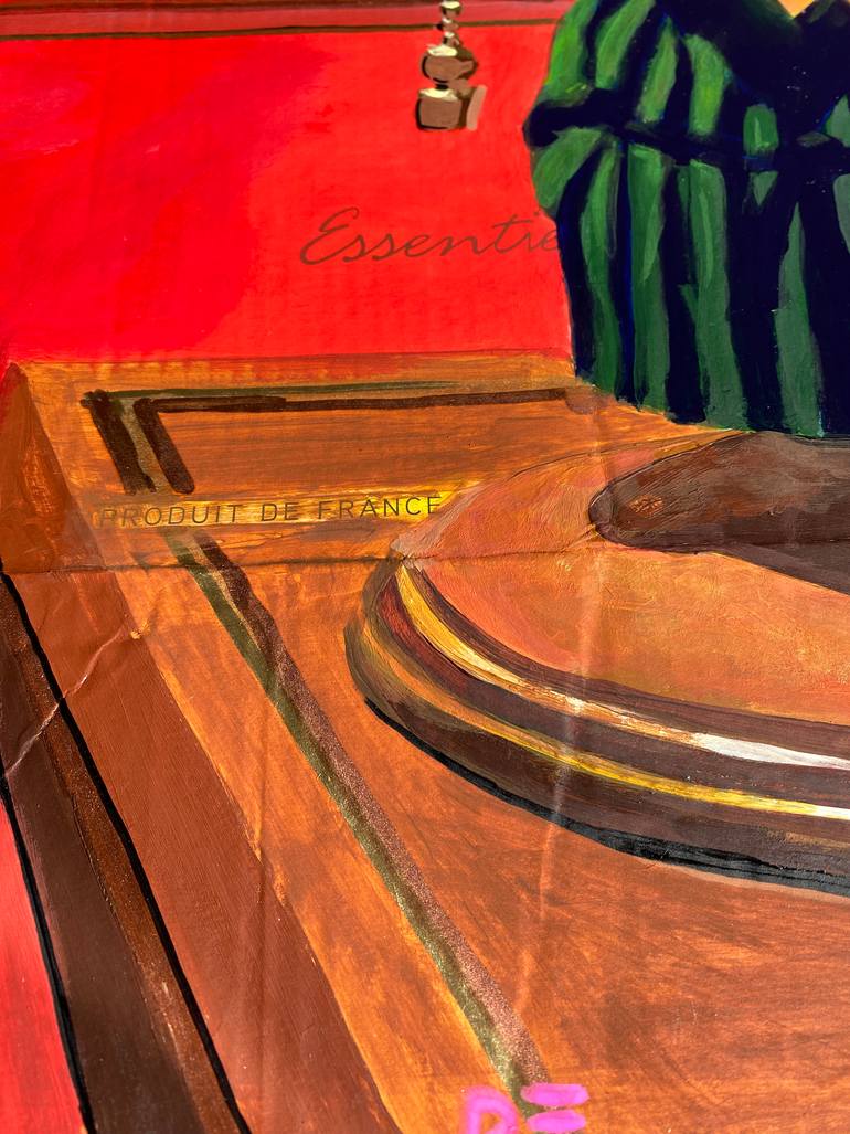 Original Figurative Cinema Painting by Dominique Steffens