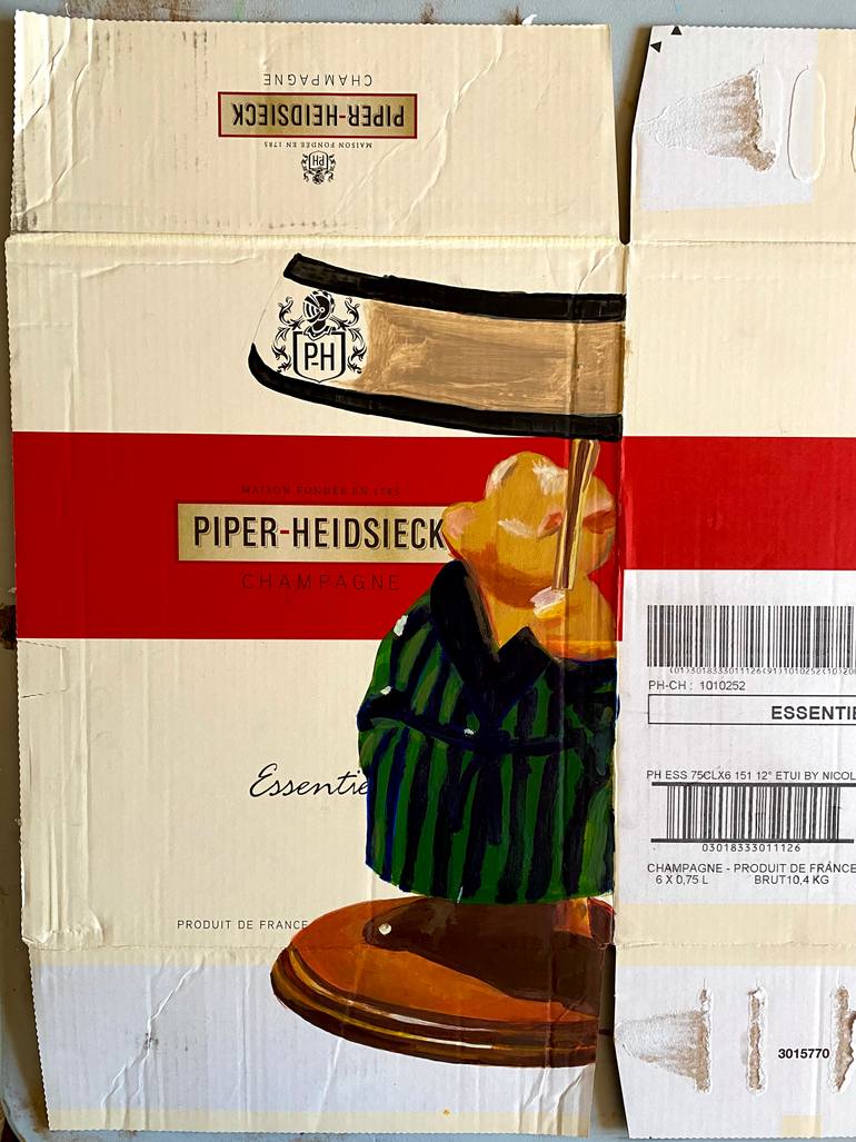 Original Figurative Cinema Painting by Dominique Steffens