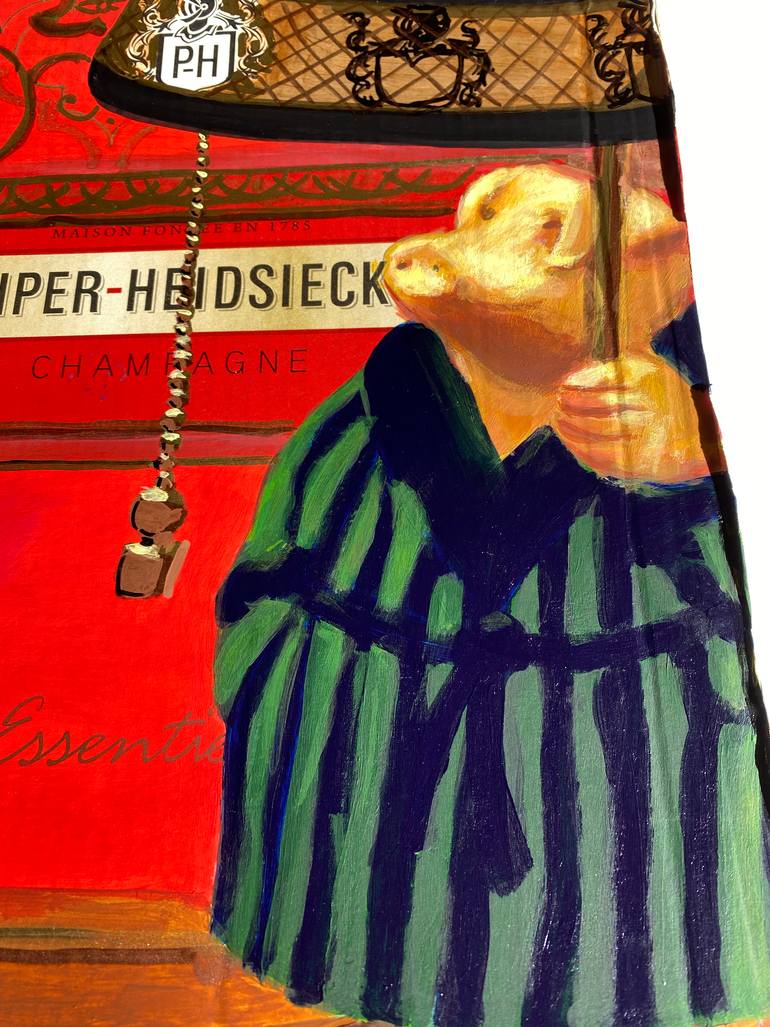 Original Figurative Cinema Painting by Dominique Steffens