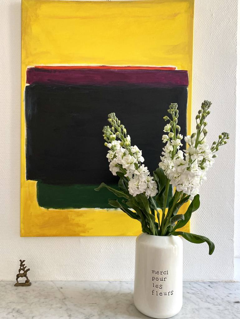 Original Abstract Painting by Dominique Steffens