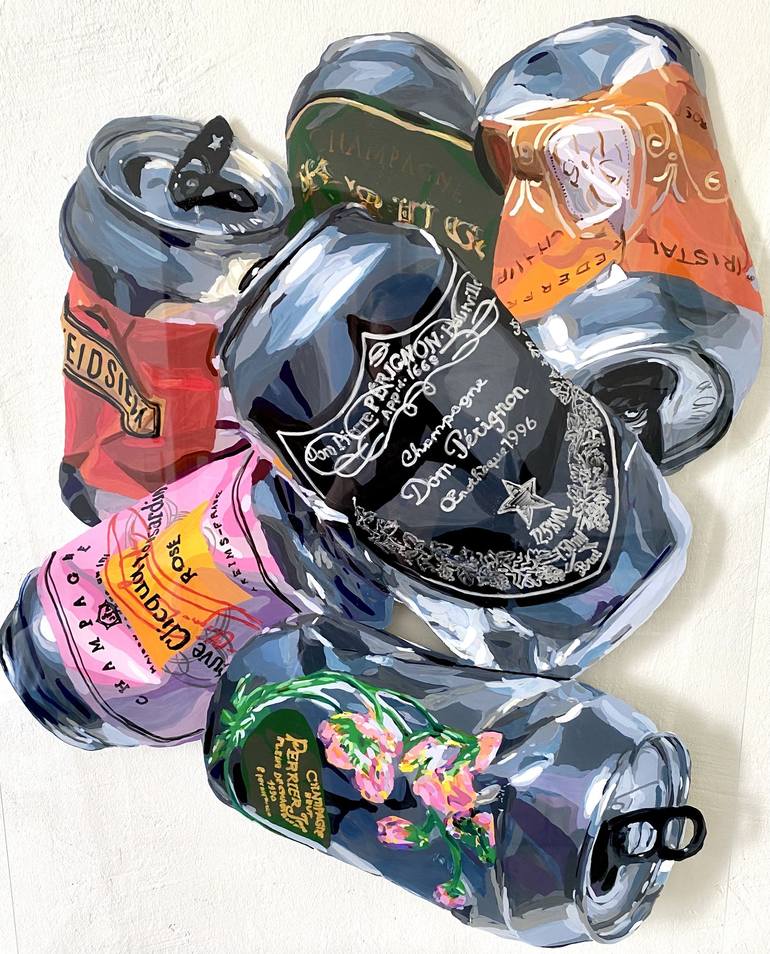 Original Pop Art Pop Culture/Celebrity Paintings by Dominique Steffens