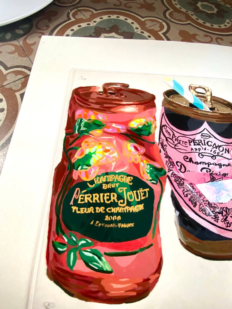 Original Figurative Pop Culture/Celebrity Painting by Dominique Steffens