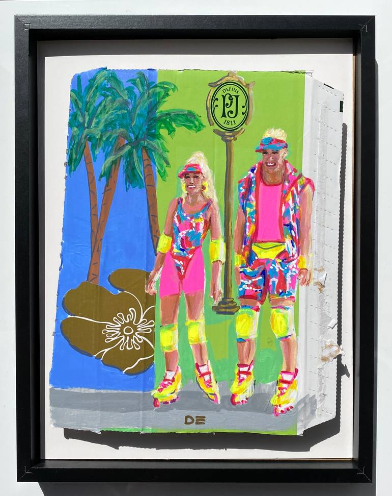 Original Street Art Pop Culture/Celebrity Painting by Dominique Steffens